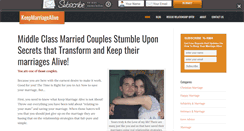 Desktop Screenshot of keepmarriagealive.com